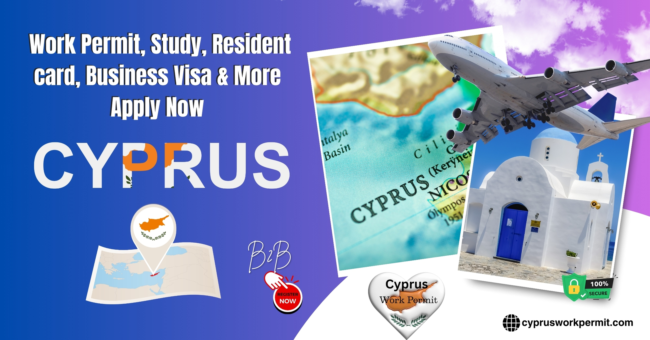 Applying for a Work Permit, Student Visa, Business Visa, Investor Visa, and Resident Card Visa from Kuwait to Cyprus?